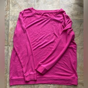 Zyia Boyfriend Sweater. Size XL. Pink